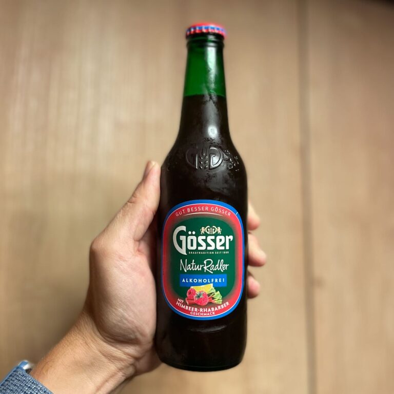Hopfologie Pfiff: Gösser Himbeer Rhabarber NaturRadler